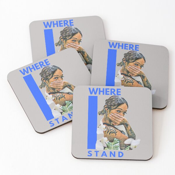 Item preview, Where I Stand (tattoo girl) designed and sold by HamiltonmagicTs.