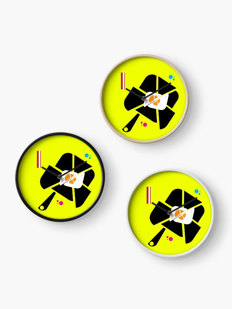 Thumbnail 3 of 4, Clock, exploding breakfast! designed and sold by Raul-Raziel.