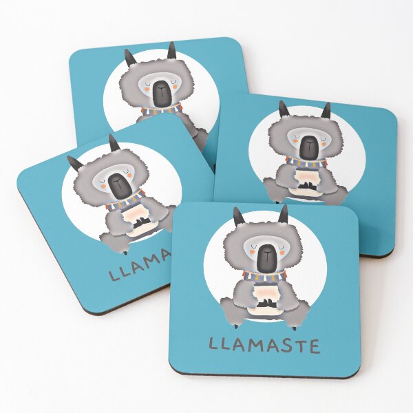 Item preview, Llamaste (yoga) designed and sold by HamiltonmagicTs.