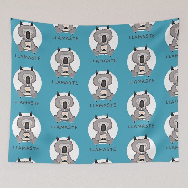 Item preview, Llamaste (yoga) designed and sold by HamiltonmagicTs.