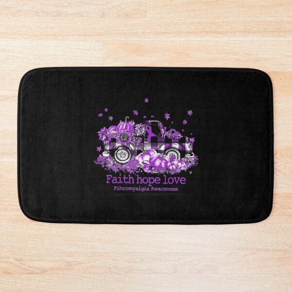 Item preview, Faith Hope Love Fibromyalgia Awareness designed and sold by KathysRyan.