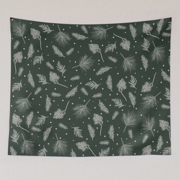 Item preview, Holiday Greenery: Dark designed and sold by Krystelle Ann Avsec.