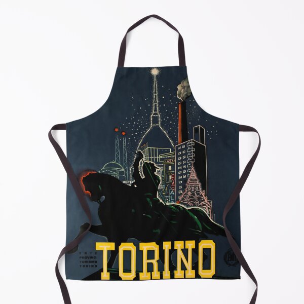 Aperçu de l'œuvre Torino poster retro créée et vendue par CorasPosters.
