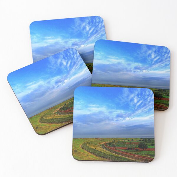 Item preview, busty of green fields and clouds designed and sold by prem sai.