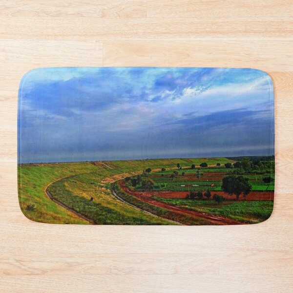 Item preview, busty of green fields and clouds designed and sold by prem sai.