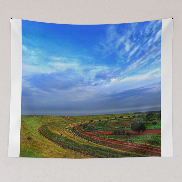 Item preview, tetona de campos verdes y nubes designed and sold by prem sai.