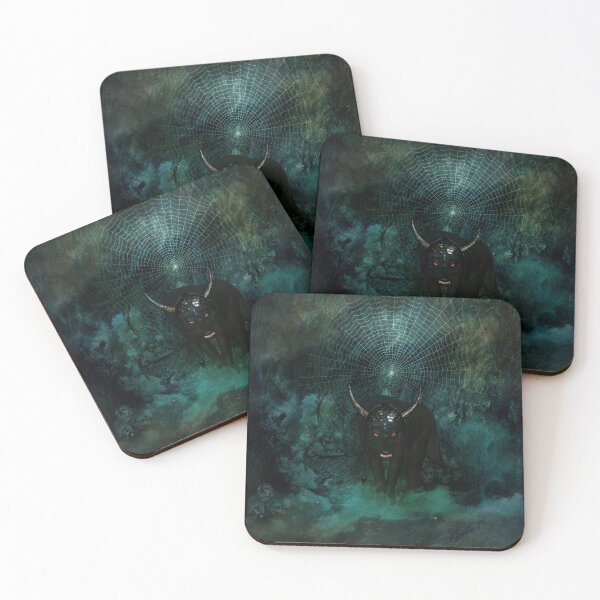 Item preview, Impresionante lobo con casco en la noche oscura. designed and sold by nicky2342.