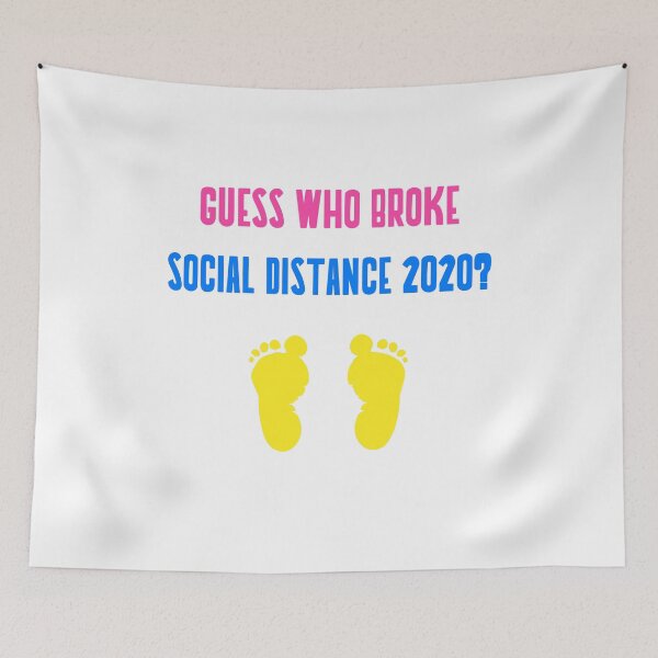Item preview, Guess who broke social distance 2020? designed and sold by ProudLatinx.