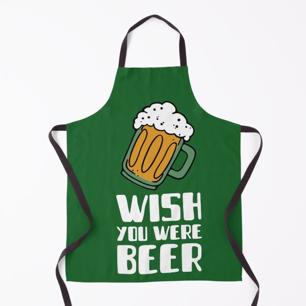 Item preview, Wish You Were Beer (beer mug) designed and sold by HamiltonmagicTs.