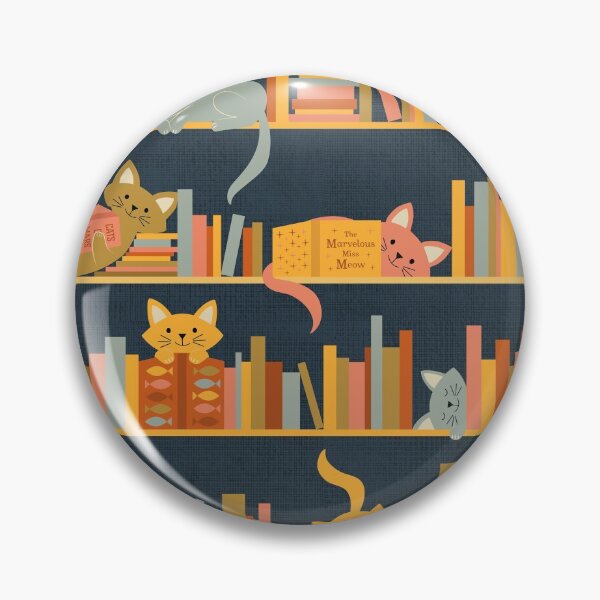 Item preview, Cozy Cats and Books designed and sold by Portia Monberg.