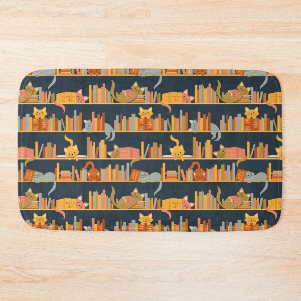 Item preview, Cozy Cats and Books designed and sold by Portia Monberg.