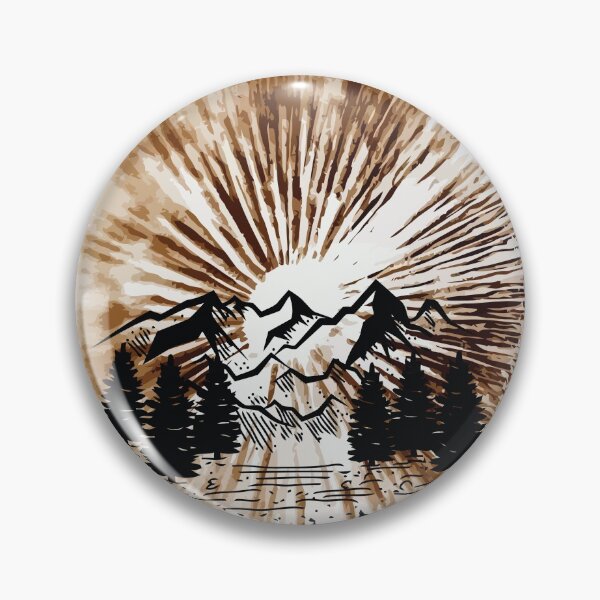 Artikelvorschau, Lieblingslandschaft auf einem Pilz-T-Shirt mit Sporenmuster entworfen und verkauft von sunnym79.