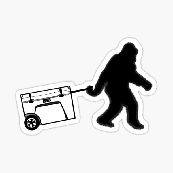 Yellow yeti cup Sticker for Sale by Agbef10