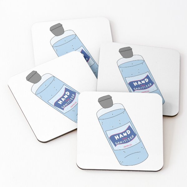 Item preview, Hand Sanitizer Cartoon COVID designed and sold by doomdelion.