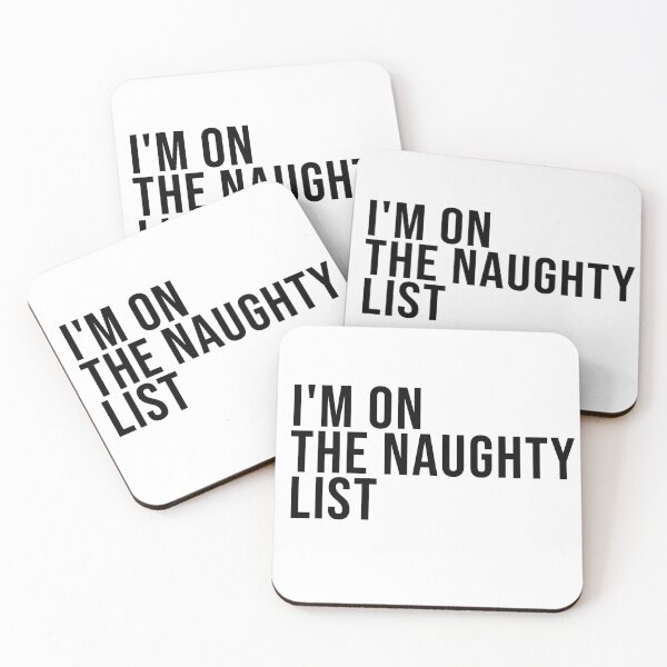 Item preview, im on the naughty list designed and sold by EGIT.