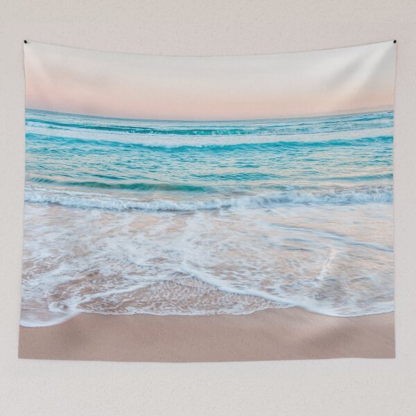 Item preview, Blue Ocean Calm Waves Beach designed and sold by Turkdesigner.