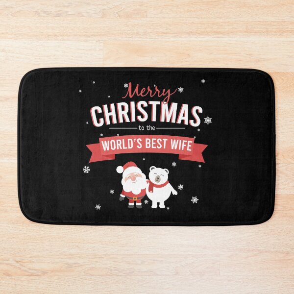 Item preview, Merry Christmas to world's best wife on this Australian Christmas day designed and sold by anins-azuree.