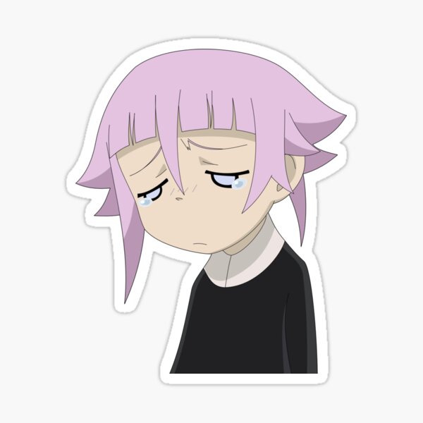 Crona Sad Design Sticker