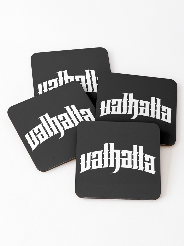 Thumbnail 1 of 5, Coasters (Set of 4), Valhalla designed and sold by LMEandCoMerch.