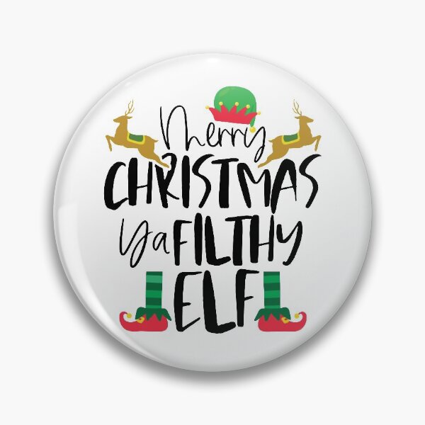 Item preview, Merry Christmas Ya Filthy Elf | Amusing Holiday Satire designed and sold by GravitiTees.
