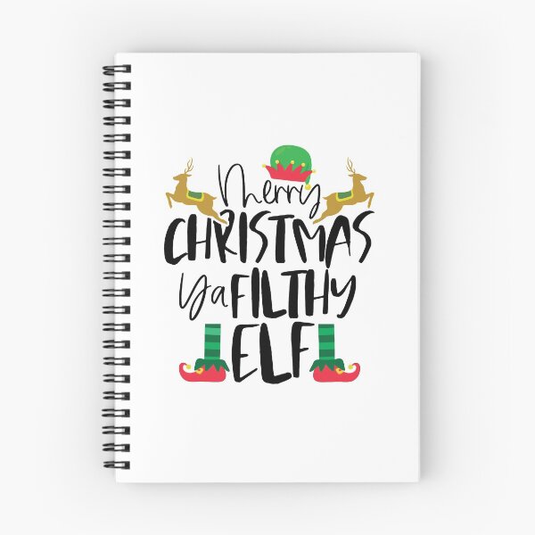 Item preview, Merry Christmas Ya Filthy Elf | Amusing Holiday Satire designed and sold by GravitiTees.