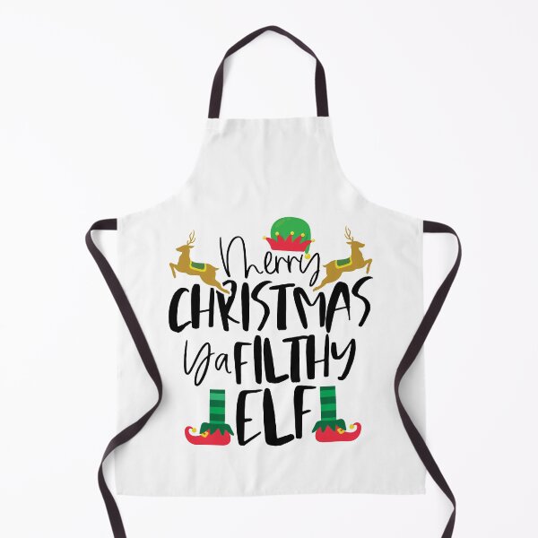Item preview, Merry Christmas Ya Filthy Elf | Amusing Holiday Satire designed and sold by GravitiTees.