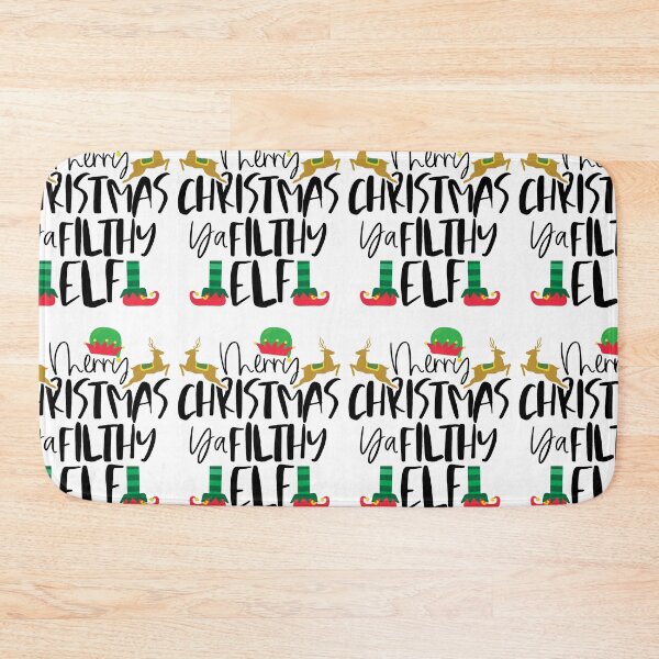 Item preview, Merry Christmas Ya Filthy Elf | Amusing Holiday Satire designed and sold by GravitiTees.