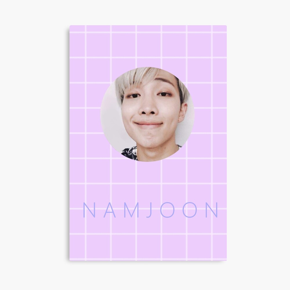 Lámina fotográfica «Namjoon Selca Pastel | BTS» de ichigobunny | Redbubble