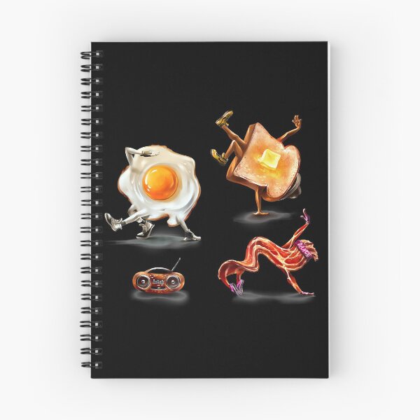 Item preview, Breakdance Crew, Egg, Toast Bread, Sausage, Bacon designed and sold by CharlieWarren.