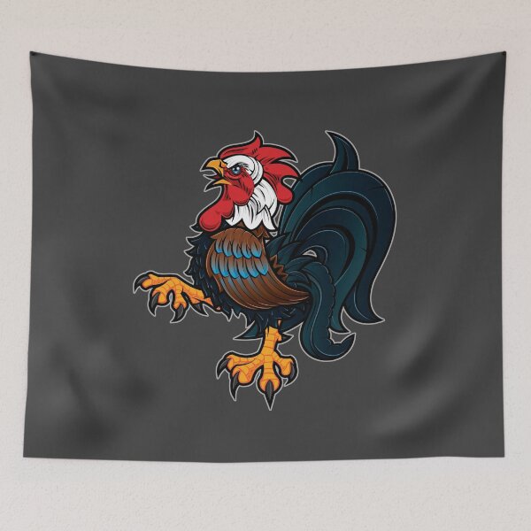 Item preview, Fighting Rooster - white designed and sold by papa-gede.