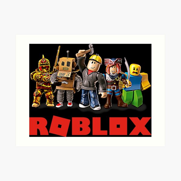 Roblox Art Prints | Redbubble