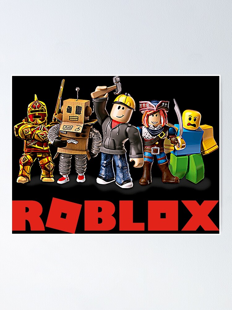 Roblox Team Poster By Thanglong2080 Redbubble - roblox team