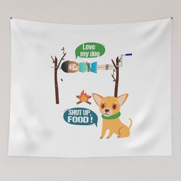 Item preview, I love my dog. But he really only loves food, designed and sold by platformexplore.