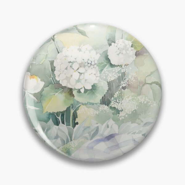 Item preview, Beautiful Flowers on green - trasp bg - watercolor designed by Tizi Graphics designed and sold by TiziGraphics.