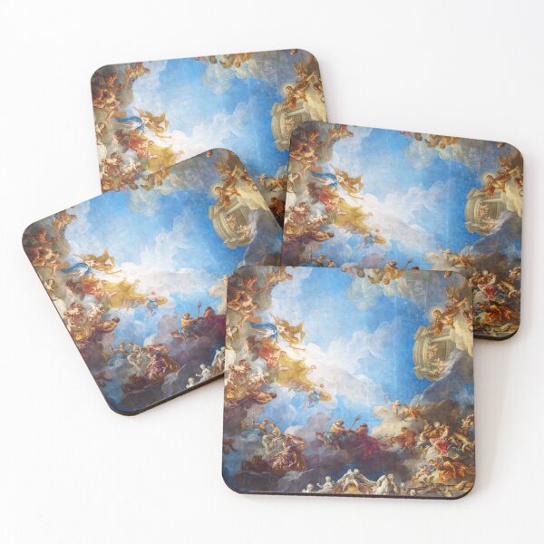 Item preview, Ceiling painting in Hercules room of the Chateau de Versailles - France designed and sold by Ulysse Pixel.