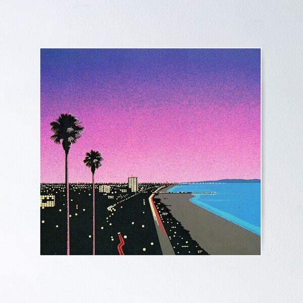Artikel-Vorschau von Hiroshi Nagai Vaporwave Bendro, designt und verkauft von Bendrosedotan.