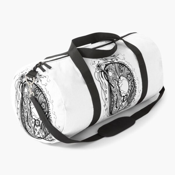 Item preview, The Letter D Alternate Aussie Tangle in Black and White designed and sold by Heatherian.