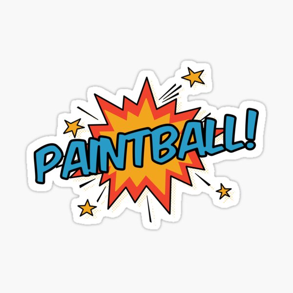Vista previa del artículo con la obra «Paintball!», diseñado y vendido por orlumbuspirate.