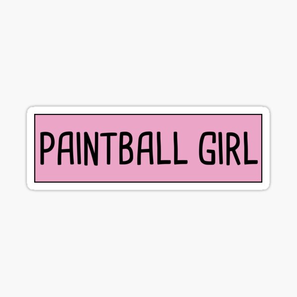 Vista previa del artículo con la obra «Paintball Girl», diseñado y vendido por orlumbuspirate.