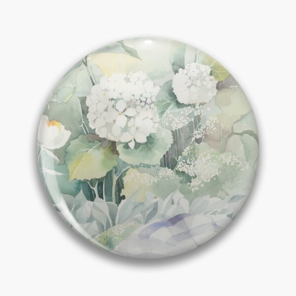 Item preview, Beautiful Flowers on green bg - watercolor designed by Tizi Graphics designed and sold by TiziGraphics.