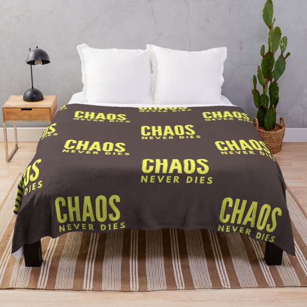 Item preview, Chaos Never Dies (yellow letters) designed and sold by HamiltonmagicTs.
