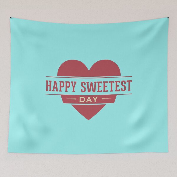 Item preview, happy sweetest day heart designed and sold by KerryABC.