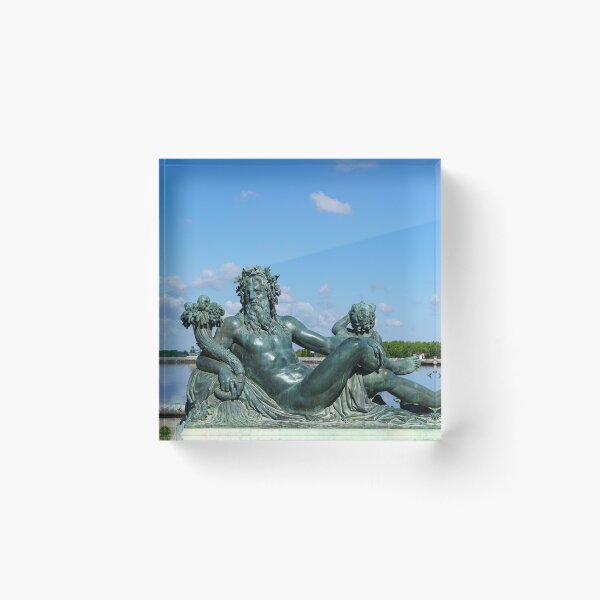 Item preview, Bronze statue La Loire in front of the Palace of Versailles - France designed and sold by Ulysse Pixel.