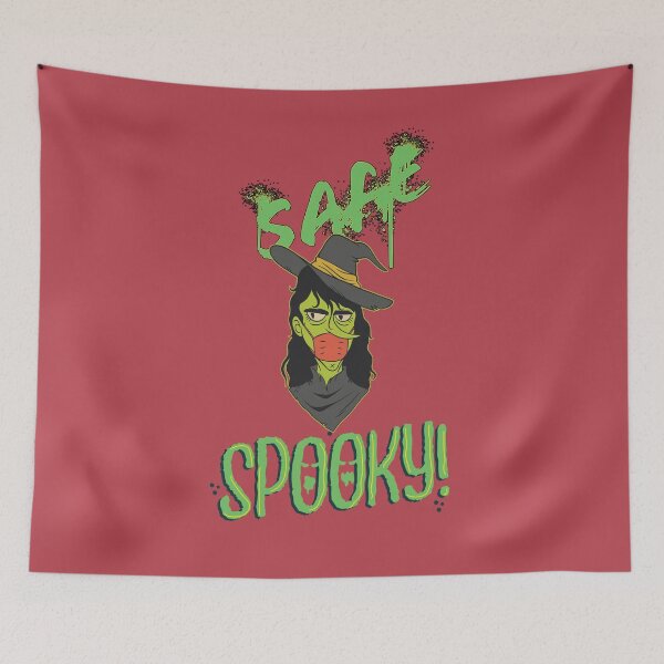 Item preview, STAY SAFE AND SPOOKY HALLOWEEN  designed and sold by Delicious Design ⭐⭐⭐⭐⭐.