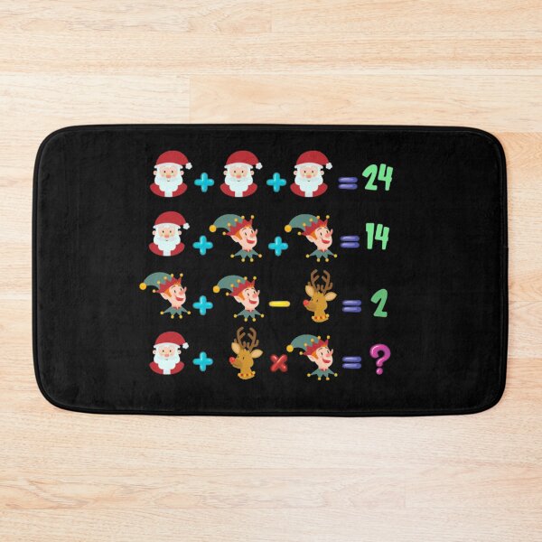 Item preview, Math Teacher Christmas Celebrate - Order of Operations Quiz designed and sold by NathanRoger.