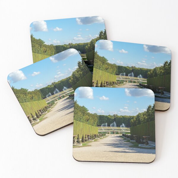 Item preview, Marmousets walk with Dragon and Neptune Fountains in Versailles Gardens - France designed and sold by Ulysse Pixel.