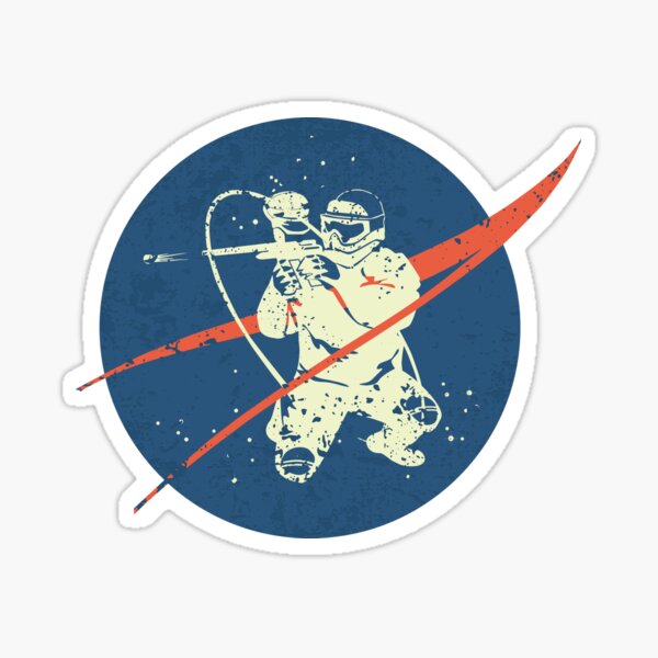 Vista previa del artículo con la obra «Paintball Space Vintage», diseñado y vendido por orlumbuspirate.