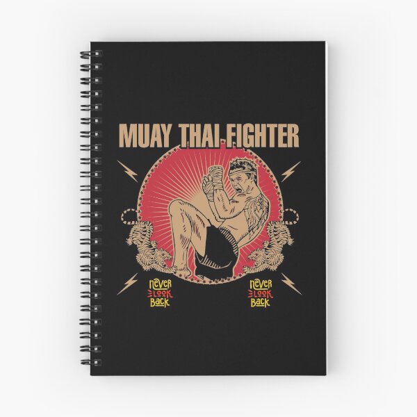 Item preview, Muay Thai Fighter Never Look Back designed and sold by darknessjeff86.