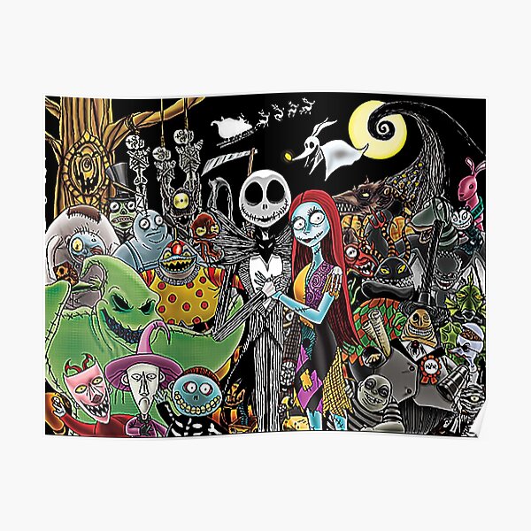 Jack Skellington Posters | Redbubble