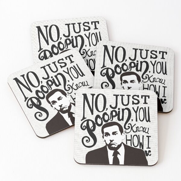 Item preview, Michael Scott just poopin designed and sold by ItsDarkInThere.